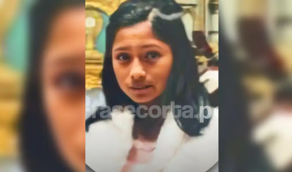 Menor desaparecida en Cusco. Foto: Frase Corta