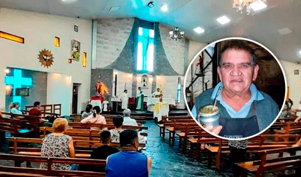 Oscar Casagrande se había sentado en la última banca de la iglesia para luego atacar a su exesposa. Foto: composición de Jazmin Ceras/LR/Clarín/Aleteia Oscar Casagrande se había sentado en la última banca de la iglesia para luego atacar a su exesposa. Foto: composición de Jazmin Ceras/LR/Clarín/Aleteia