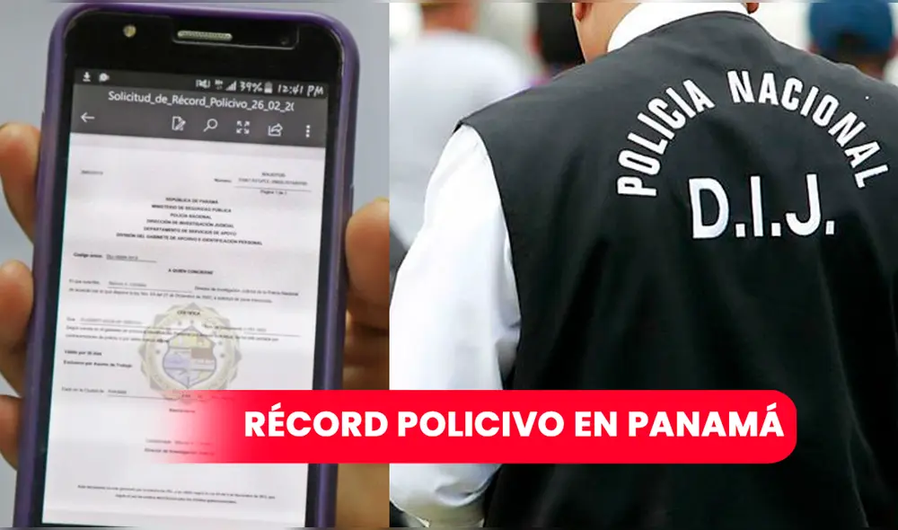 Panameños tramitan su récord policivo mediante la Dirección de Investigación Judicial. Foto: composición LR/MIREPanamá/PanamáOn.com