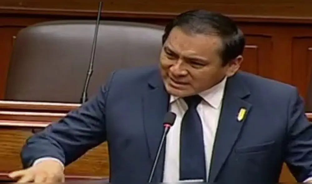 Flavio Cruz en debate de la Comisión Permanente. Foto: captura de Canal N