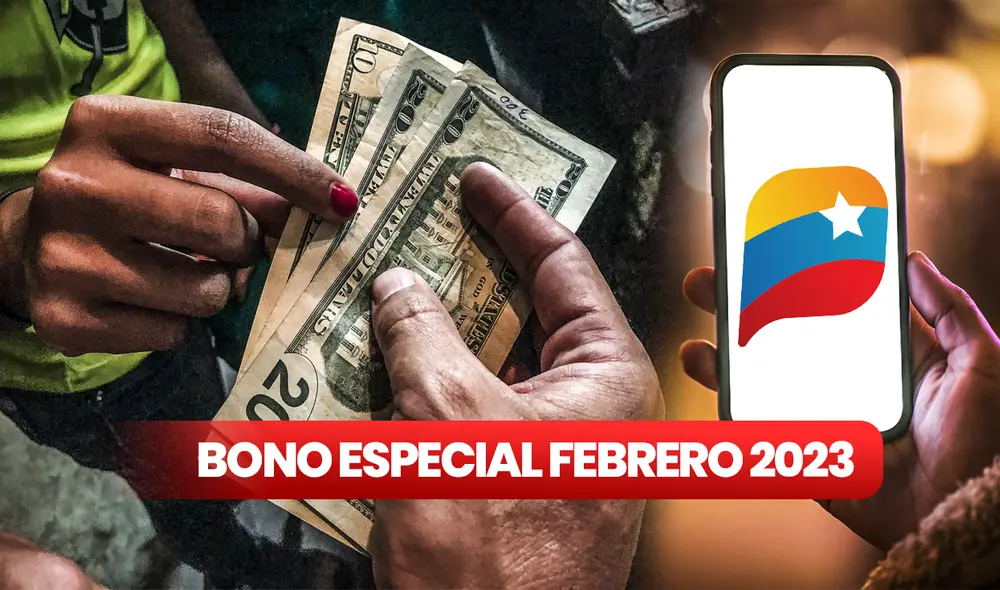 ¡Ya empezó el pago del primer bono especial de febrero! Revisa cómo saber si es que te toca recibirlo y fecha de entrega. Foto: composición LR/Ronaldo Schemidt/AFP/Sistema Patria/Freepik