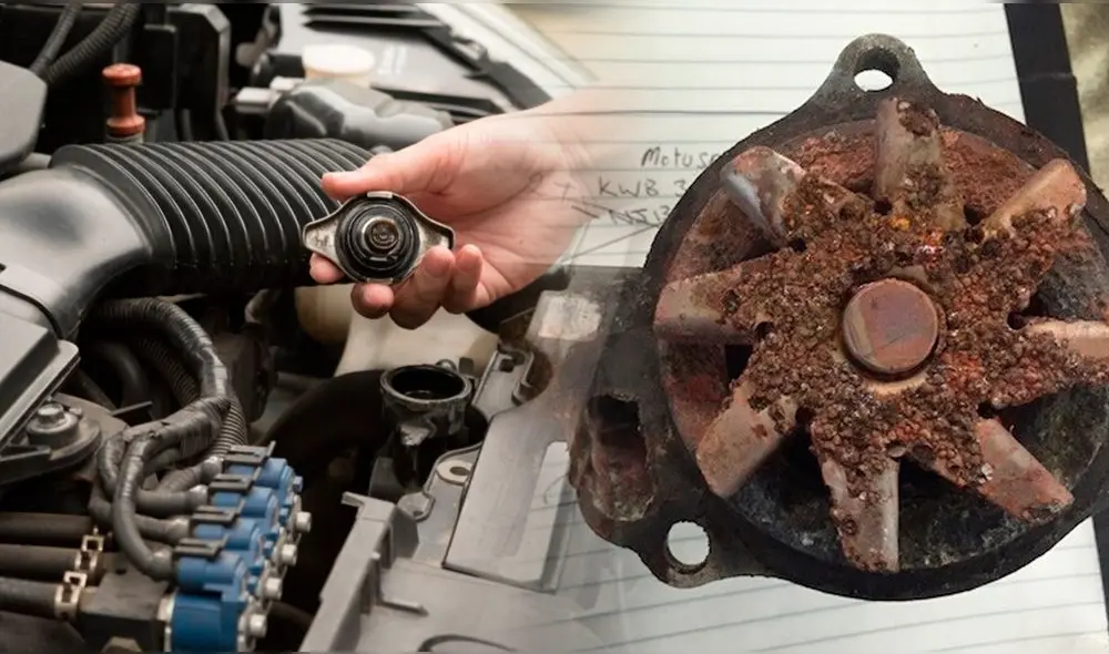 Utilizar agua en lugar de refrigerante puede ocasionar graves consecuencias a tu motor. Foto: composición LR/ difusión