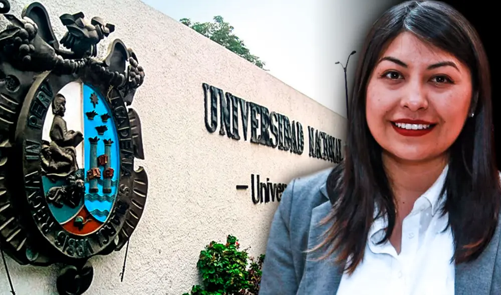 Nadia Galindo estudió en la UNMSM y ahora destaca en Europa. Foto: composición LR/Andina