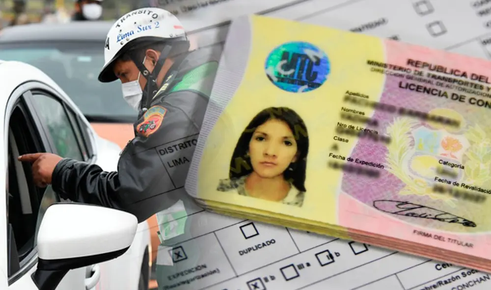 Evita la retención o cancelación de tu licencia de conducir Foto: composición LR/ MTC Evita la retención o cancelación de tu licencia de conducir Foto: composición LR/ MTC