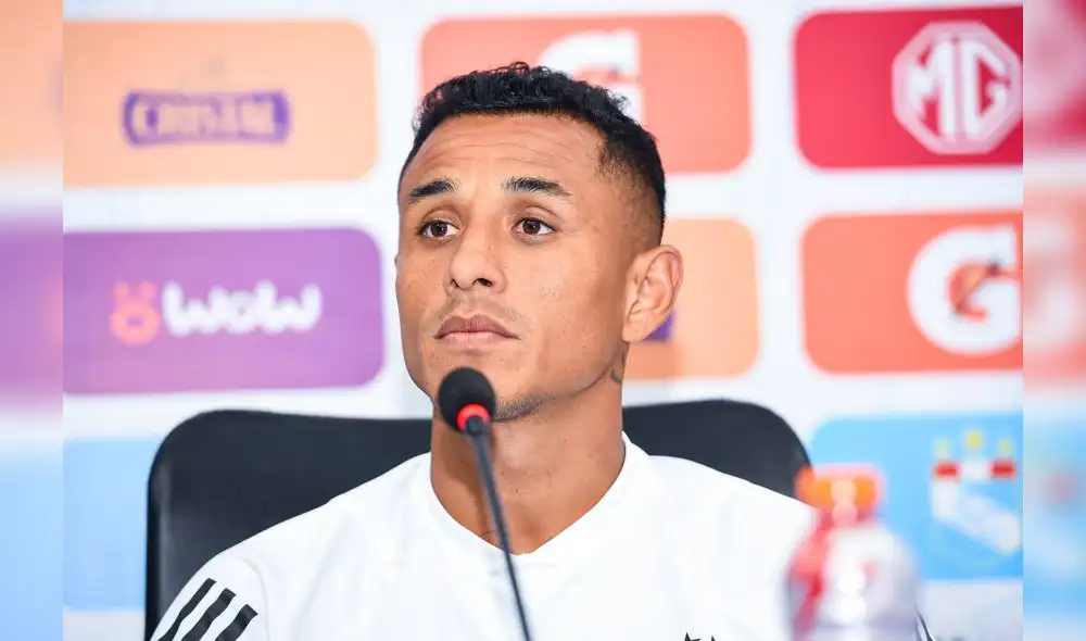 Yoshimar Yotún dio una conferencia de prensa previo al partido de Sporting Cristal vs. Mannucci. Foto: Sporting Cristal