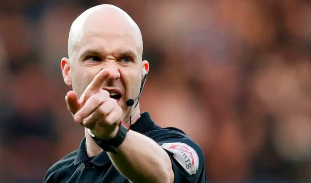 Anthony Taylor tiene amplia experiencia dirigiendo importantes eventos futbolísticos. Foto: AFP Anthony Taylor tiene amplia experiencia dirigiendo importantes eventos futbolísticos. Foto: AFP