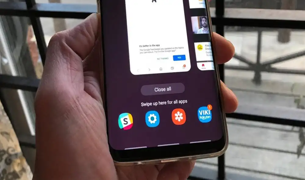No es tan recomendable cerrar las apps en segundo plano de tu smartphone. Foto: AndroidAyuda