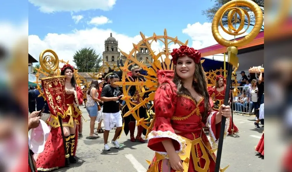 Actividades del carnaval de Cajamarca celebrado en febrero del 2023. Foto: Andina