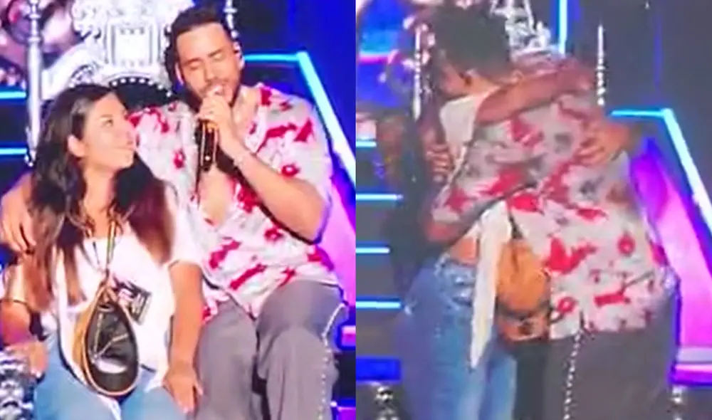 Romeo Santos compartió romántico momento con fan. Foto: composición LR/Omar Coca/URPI-GLR