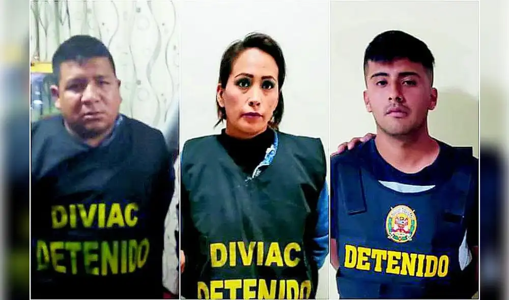 Miembros de Los Sicarios del Lago capturados. Foto: Diario Viral Miembros de Los Sicarios del Lago capturados. Foto: Diario Viral