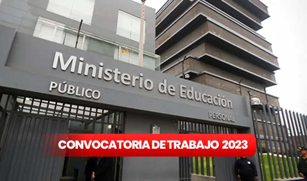 Conoce todos los detalles de esta convocatoria CAS y postula al Ministerio de Educación. Foto: archivo La República/composición LR