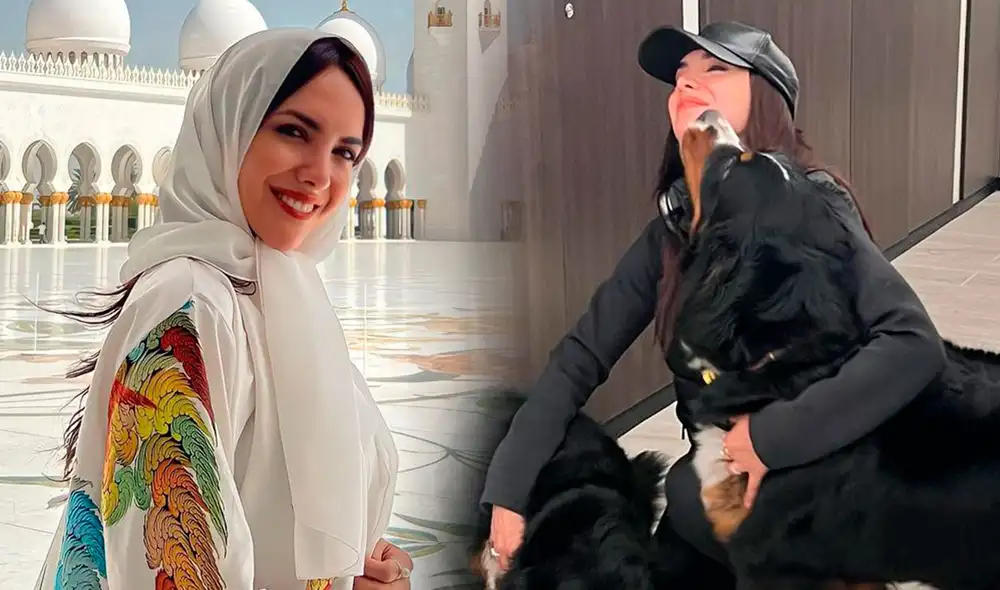 Rosángela Espinoza llega a Lima y tiene adorable reencuentro con mascotas. Foto: captura de Instagram/Rosángela Espinoza Rosángela Espinoza llega a Lima y tiene adorable reencuentro con mascotas. Foto: captura de Instagram/Rosángela Espinoza