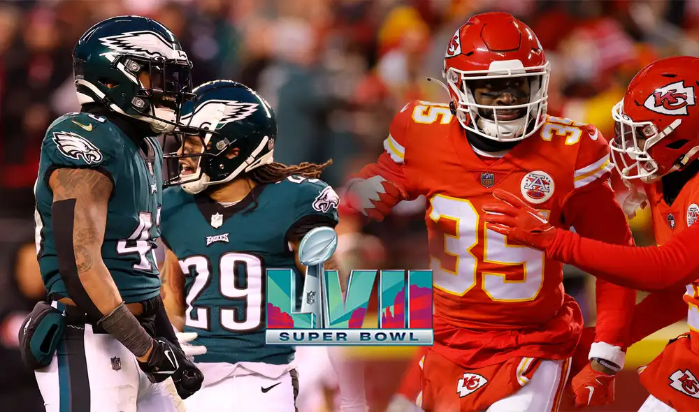 Los Philadelphia Eagles y Kansas City Chiefs son campeones de la NFC y AFC, respectivamente. Foto: composición LR / AFP Los Philadelphia Eagles y Kansas City Chiefs son campeones de la NFC y AFC, respectivamente. Foto: composición LR / AFP
