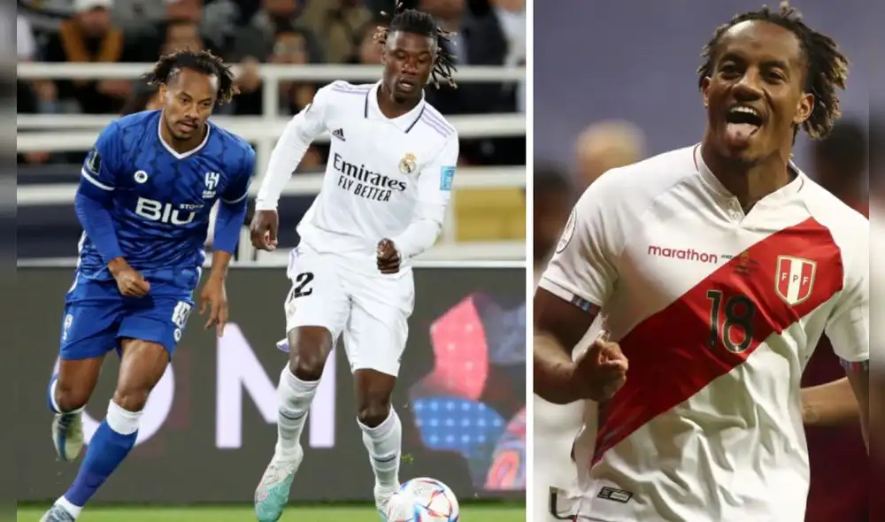 André Carrillo llegó al Al-Hilal en el 2019. Foto: composición/EFE/FPF André Carrillo llegó al Al-Hilal en el 2019. Foto: composición/EFE/FPF
