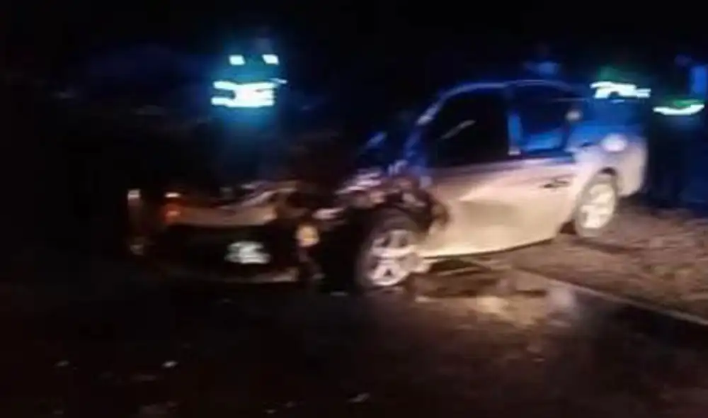 El siniestro ocurrió en el cruce de la avenida Panamericana con la avenida Atahualpa en Nuevo Chimbote. Foto: Noticias en Red Chimbote