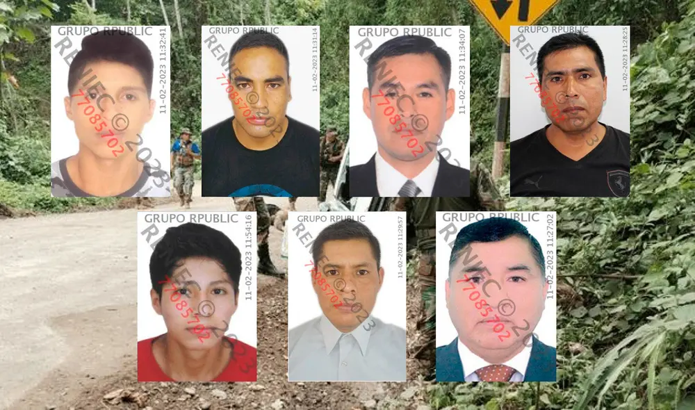 Narcoterroristas asesinaron a los policías en horas de la mañana del sábado 11 de febrero. Foto: composición LR / PNP