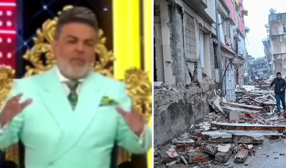 Andrés Hurtado apoyará a los afectados por el terremoto en Turquía. Foto: Captura Panamericana TV / Agencia andina