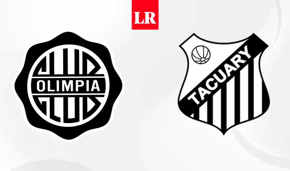 Olimpia vs. Tacuary se miden en Asunción. Foto: composición GLR
