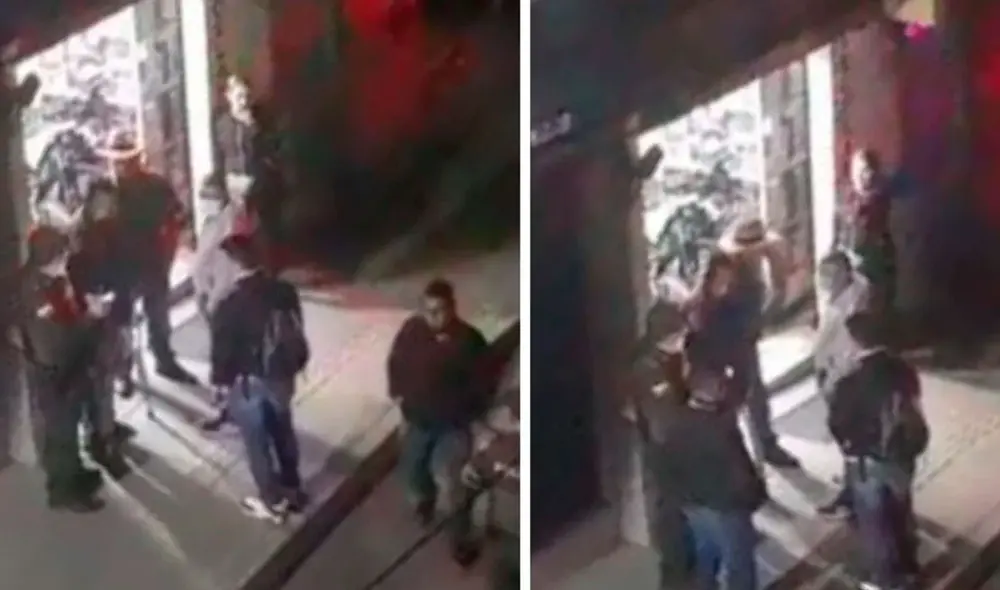 Los 2 ladrones se presentaron en el negocio exigiendo joyas y anillos de oro. Foto: captura/Twitter @DenunciasAntio2