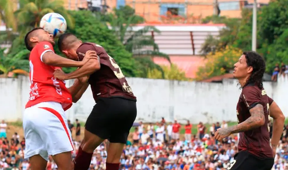 Universitario y Unión Comercio se enfrentan en Tarapoto por la fecha 4 del Torneo Apertura. Foto: Liga 1 Universitario y Unión Comercio se enfrentan en Tarapoto por la fecha 4 del Torneo Apertura. Foto: Liga 1