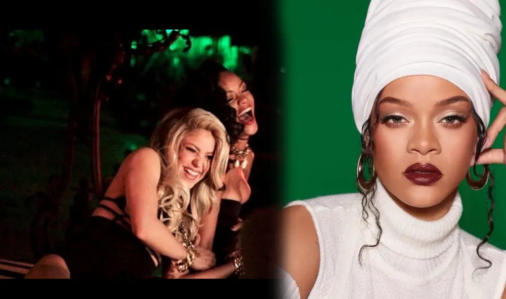Shakira le desea las mejores de las vibras a Rihanna a pocas horas del Super Bowl. Foto: Composición LR/ Captura instagram Shakira y Rihanna. Shakira le desea las mejores de las vibras a Rihanna a pocas horas del Super Bowl. Foto: Composición LR/ Captura instagram Shakira y Rihanna.