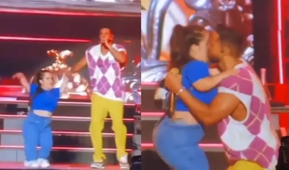 Romeo Santos se arrodilla ante fan peruana en concierto. Foto y video: Instagram/Yodanyromeista Romeo Santos se arrodilla ante fan peruana en concierto. Foto y video: Instagram/Yodanyromeista