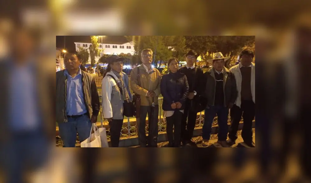 Dirigentes de organizaciones sociales de la región Cusco. Foto: Luis Álvarez/URPI-GLR