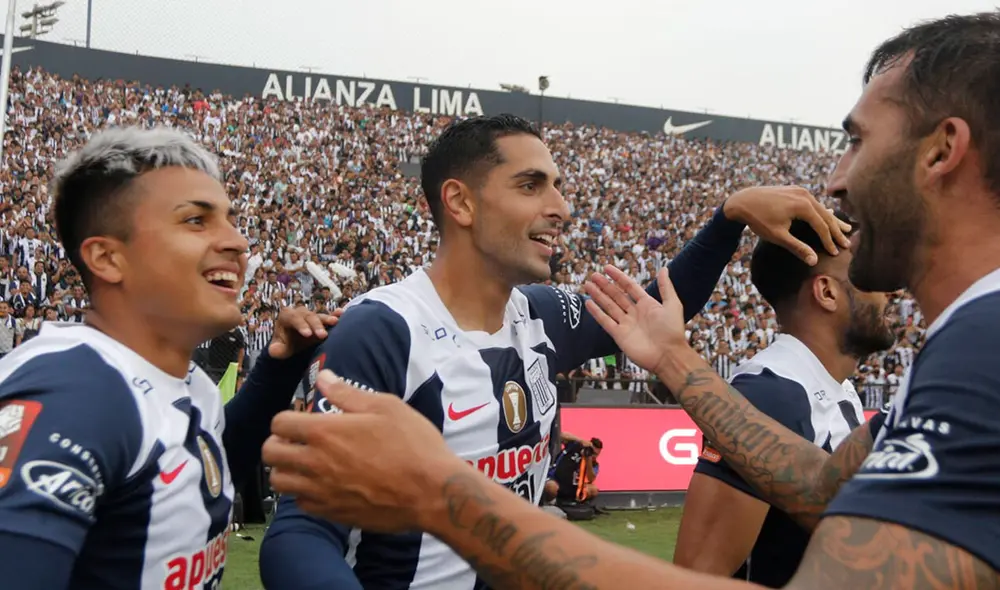 Pablo Sabbag anotó el 2-0 para Alianza Lima. Foto: La República/Luis Jiménez