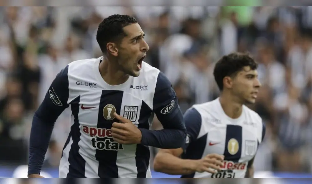 Pablo Sabbag anotó el segundo tanto en su debut. Foto: Alianza Lima Pablo Sabbag anotó el segundo tanto en su debut. Foto: Alianza Lima