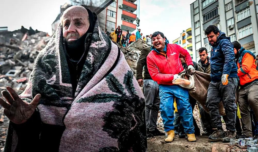 El terremoto dejó 29.605 muertos en Turquía y 3.574 fallecidos en Siria. Foto: composición LR/Gerson Cardoso/AFP