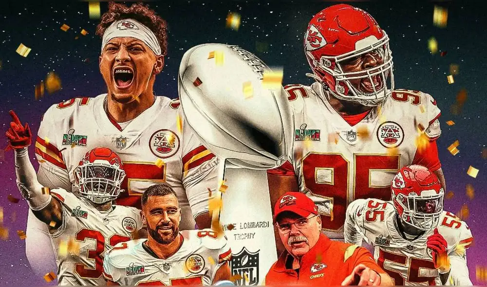 Kansas Chiefs ganó su tercer título en la historia de la mano del mariscal Patrick Mahomes. Foto: @NFL Kansas Chiefs ganó su tercer título en la historia de la mano del mariscal Patrick Mahomes. Foto: @NFL