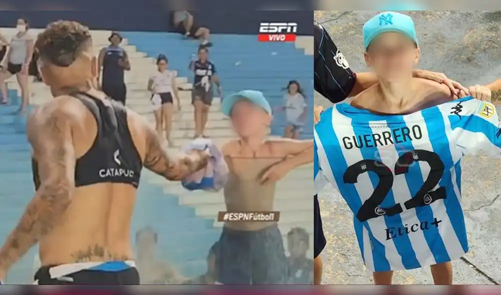 Paolo Guerrero apenas jugó poco más de cinco minutos con Racing Club. Foto: captura de ESPN | Video: ESPN