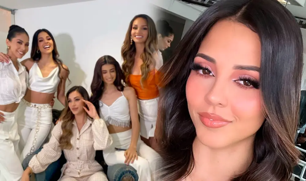 Luciana Fuster se 'codea' con las candidatas del Miss Perú 2023. Foto: captura/Instagram Luciana Fuster se 'codea' con las candidatas del Miss Perú 2023. Foto: captura/Instagram