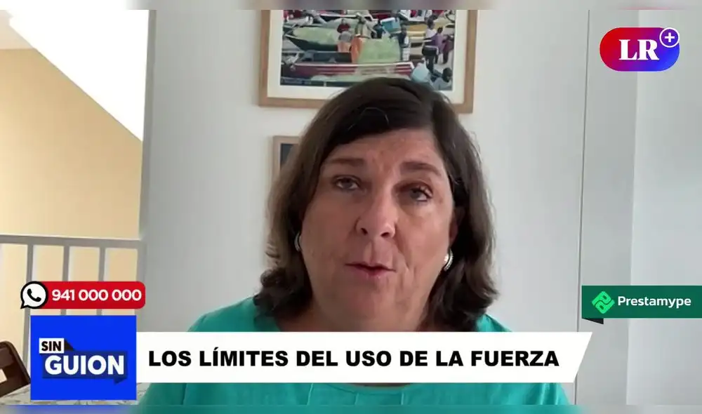 Rosa María Palacios en Sin Guion. Foto captura LR+ Rosa María Palacios en Sin Guion. Foto captura LR+