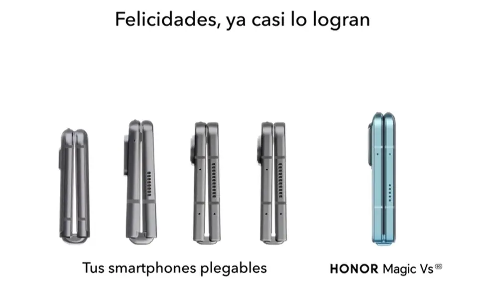 Esta es la publicación que empezó la 'pelea' entre Honor y Samsung. Foto: Honor Colombia