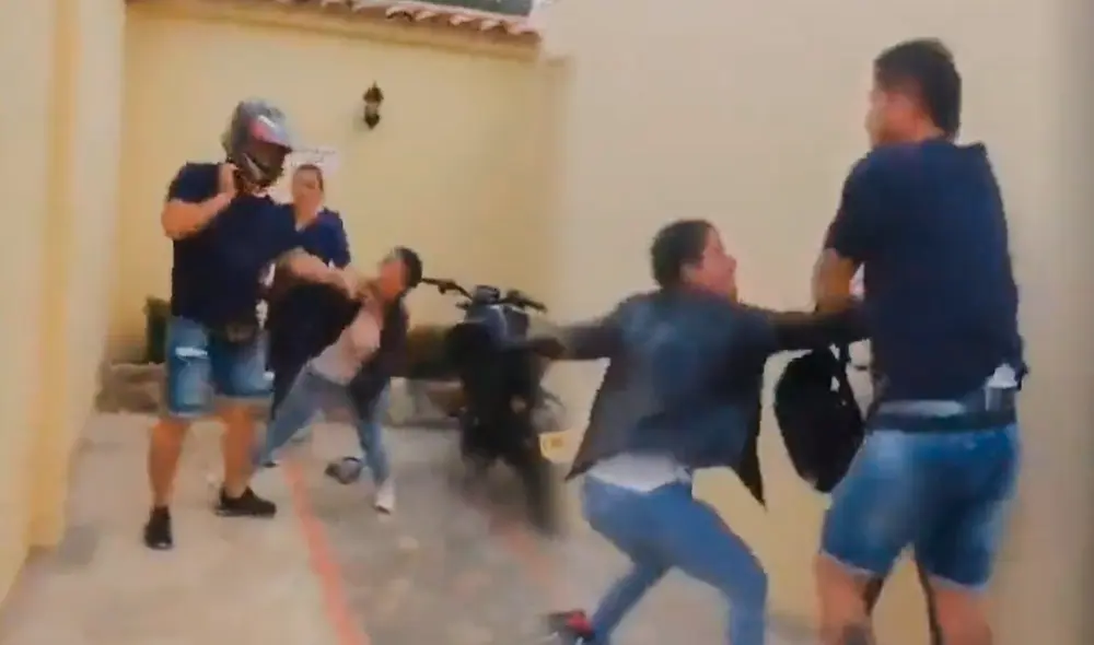 El hecho ocurrió en un hotel de Colombia. Foto: @ColombiaOscura/Twitter El hecho ocurrió en un hotel de Colombia. Foto: @ColombiaOscura/Twitter