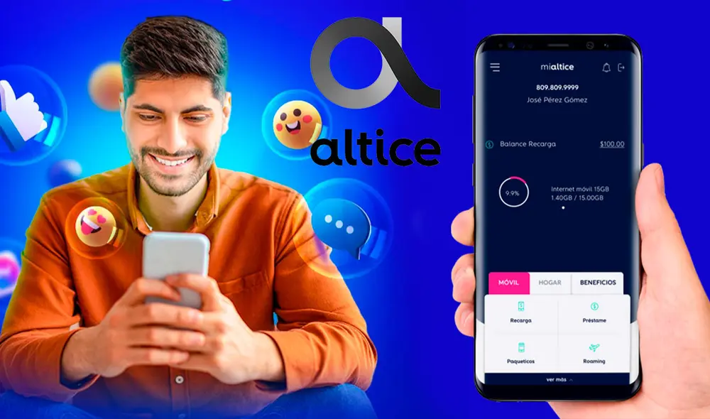 Consultar tu saldo en Altice es más fácil de lo que te imaginas. Foto: composición LR / Altice