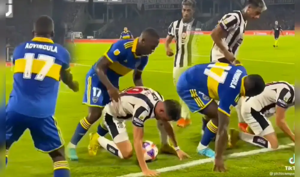 Luis Advíncula es titular indiscutible en Boca Juniors. Foto: captura TikTok/@pichicampanaok - Video: TikTok