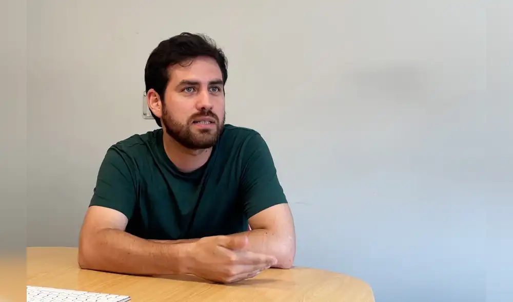 Ibáñez Cotroneo es abogado y político chileno del partido Convergencia Social, del presidente Gabriel Boric. Foto y vídeo: Pilar López / multimedia LR