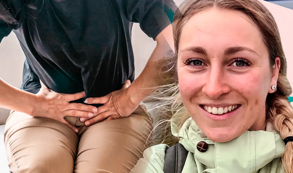 Hannah Catton sufría dolores, hinchazón y constantes molestias. Foto: composición LR/Glamour/Newsweek