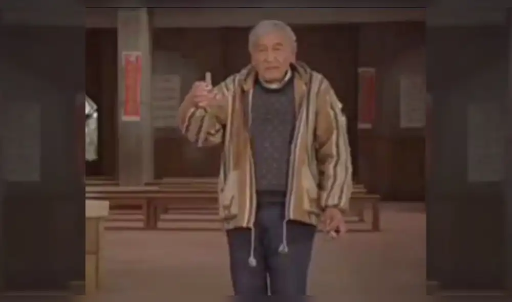 Padre Luis Zambrano Rojas, de la parroquia Pueblo de Dios. Foto: Captura de video/Intermedia Producciones.