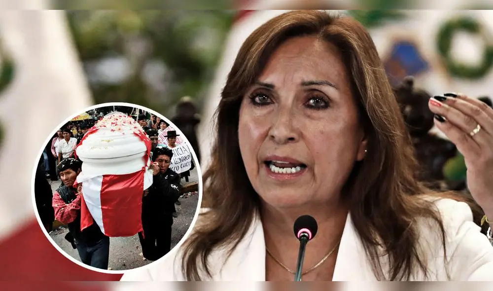 Dina Boluarte asegura no ser culpable de las muertes durante las protestas en Perú. Foto: composición LR/Presidencia Dina Boluarte asegura no ser culpable de las muertes durante las protestas en Perú. Foto: composición LR/Presidencia
