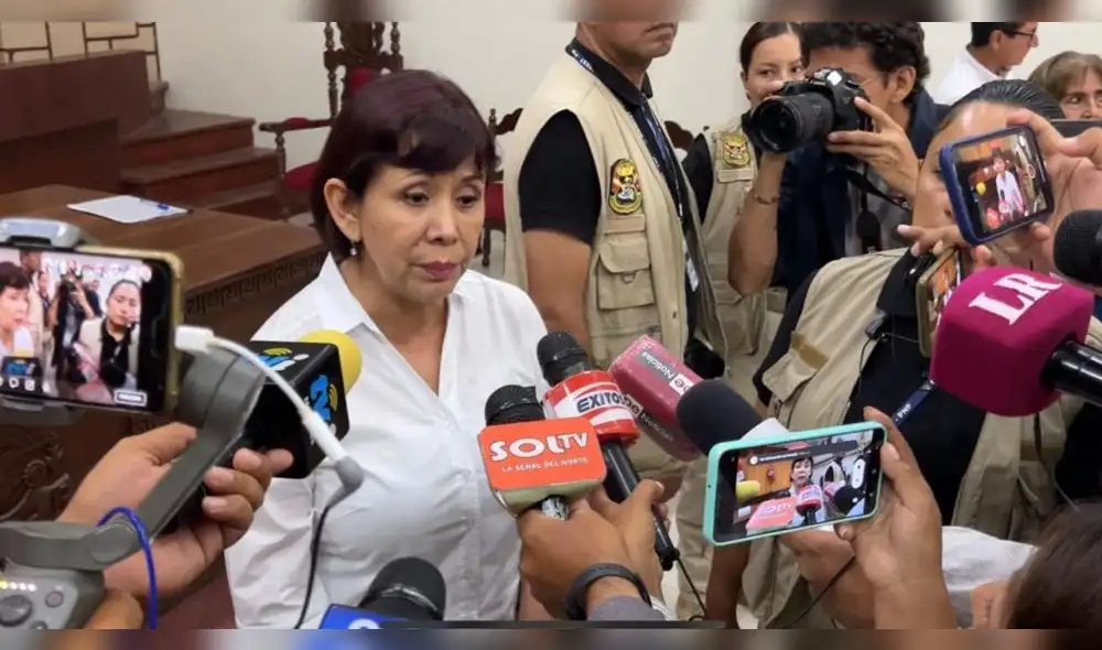 Nancy Tolentino invocó al respeto de los derechos y la pacificación del país. Foto: Rosa quincho/ URPI/ La República