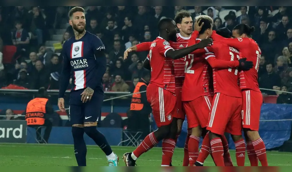 PSG perdió 1-0 por la ida de los octavos de final de Champions League. Foto: EFE