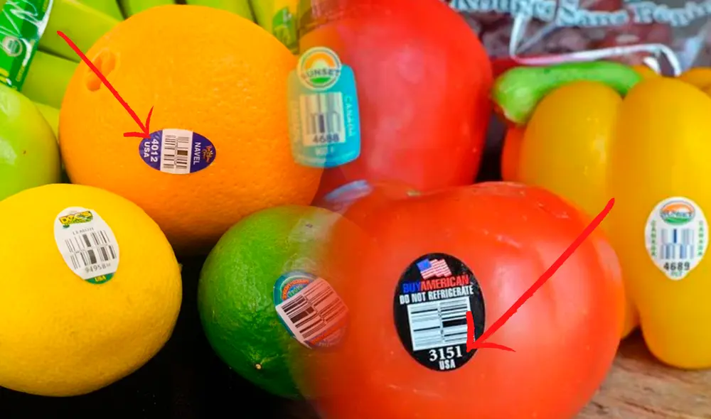 Conoce qué significan los números que aparecen en las etiquetas de las frutas y verduras de los supermercados. Foto: composición LR/Cocina Delirante/MyFearlessKitchen