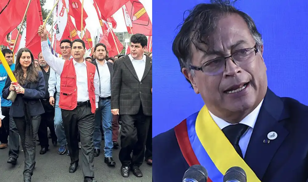 Gustavo Petro fue declarado persona no grata por la Comisión de Relaciones Exteriores del Congreso. Foto: composición LR/EFE Gustavo Petro fue declarado persona no grata por la Comisión de Relaciones Exteriores del Congreso. Foto: composición LR/EFE