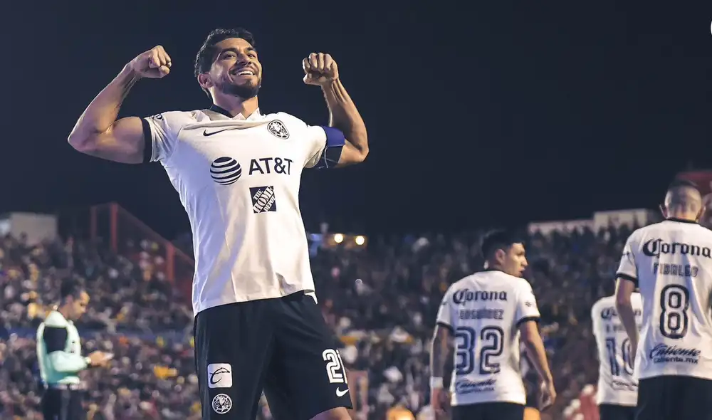 América le gana a San Luis en el primer tiempo por la Liga MX 2023. Foto: @América América le gana a San Luis en el primer tiempo por la Liga MX 2023. Foto: @América