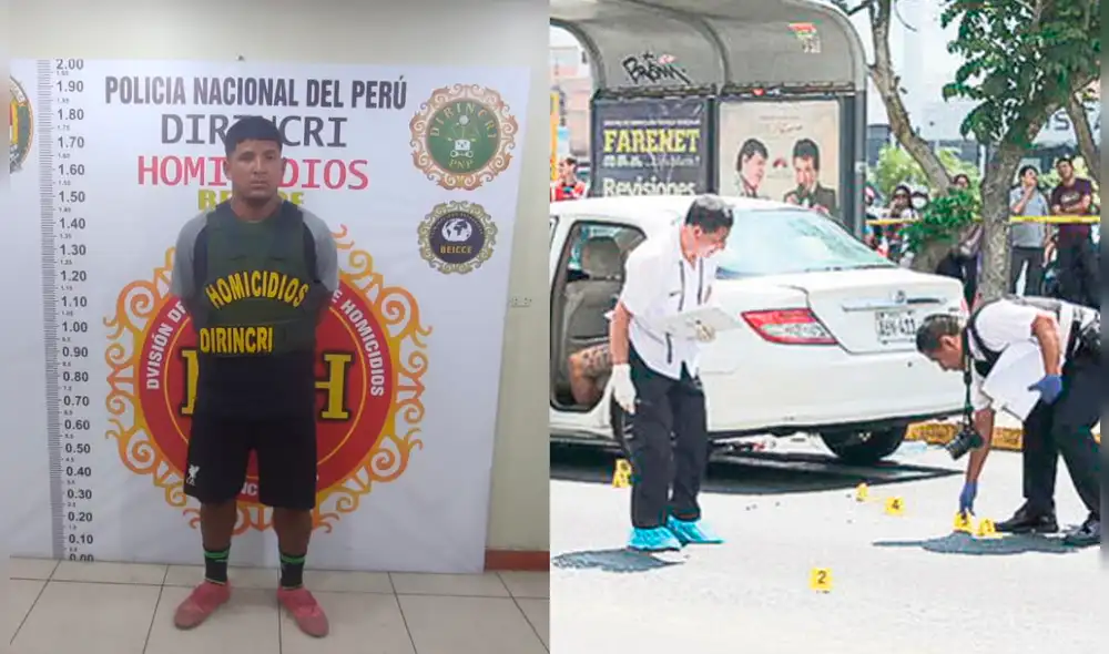 Víctor Javier Viera Reyes, integrante de la banda criminal Los Chuckys del Callao, es acusado de ser uno de los elementos de contención en el séxtuple asesinato cometido en San Miguel. Foto: composición LR