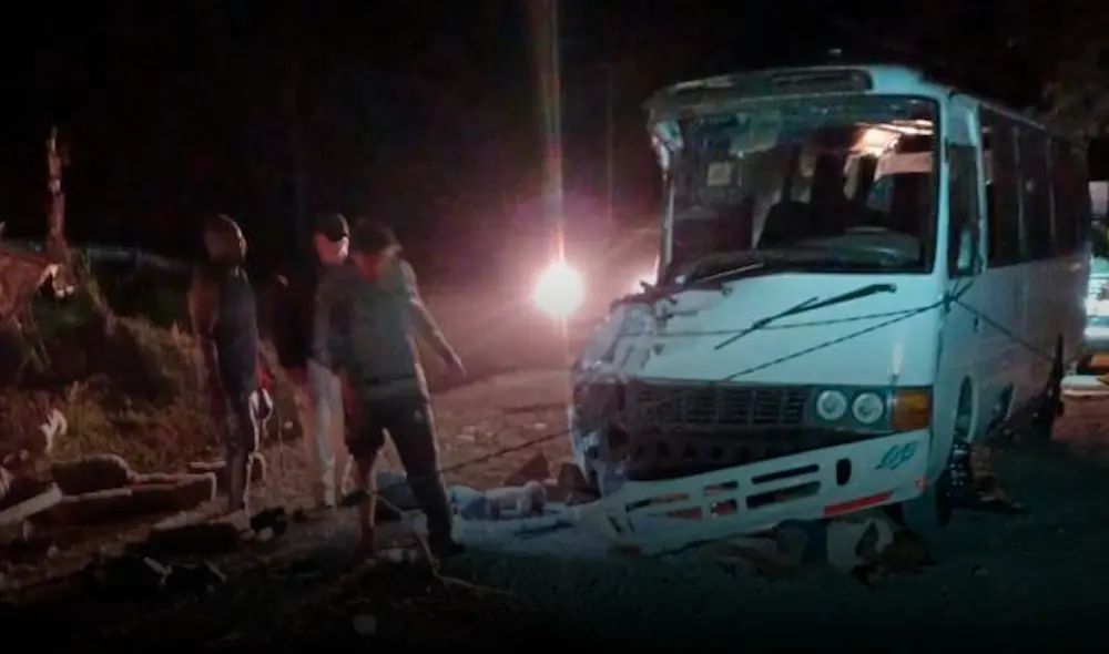 Accidente en Panamá. Foto: CNN Accidente en Panamá. Foto: CNN
