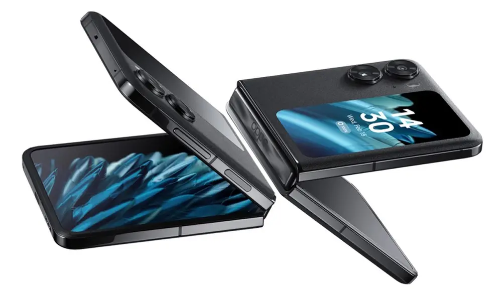 Así luce el Find N2 Flip. Foto: Oppo